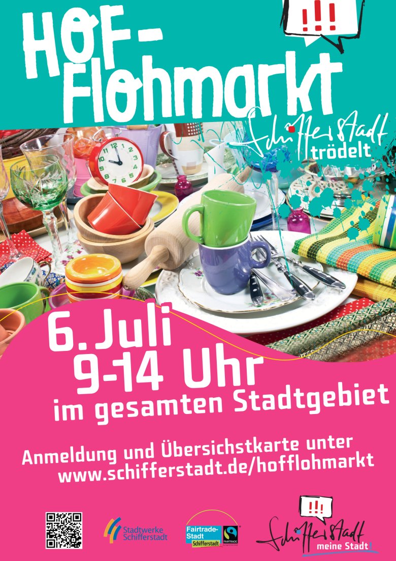 Plakat Hofflohmarkt