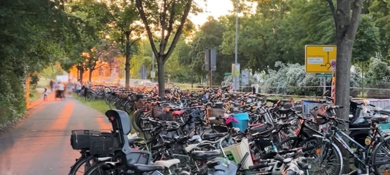 Fahrradparkplatz